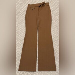 NWT WHBM Slim Boot Luxe Pants - Size 0 - Toasted Coconut - Beyond Flattering! 🤎🤎